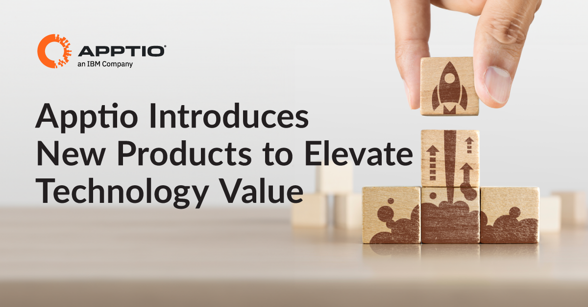 T6145 Blog Graphics Apptio Introduces New Products to Help Elevate Your Businesssocial custom